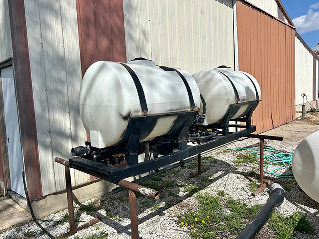 view of the 3 point 2 x 2 tanks